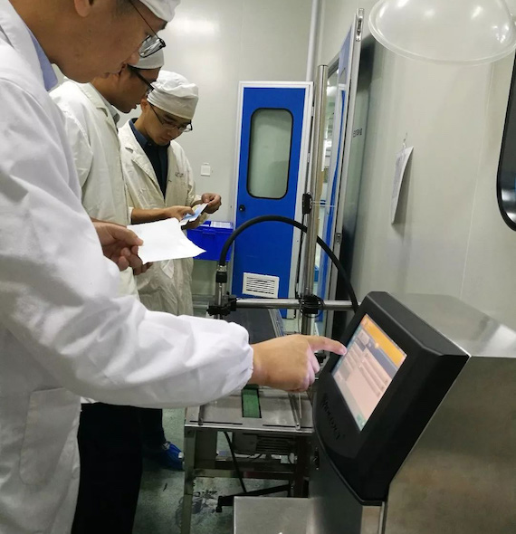 中國(guó)區(qū)首臺(tái)videojet 1580安裝于知名合資制藥企業(yè)